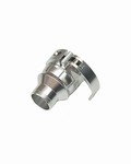 Warrior Ion G Lock Clamping Feed Neck - Standard Rise - Silver